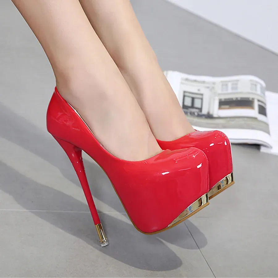 16cm Metal High Heels
