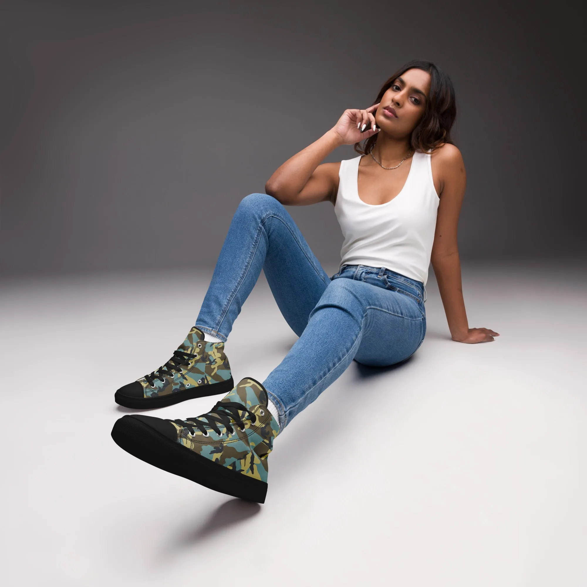ADAPT Women’s High Top Canvas Shoes