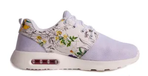 Air & Flower Sneakers - White