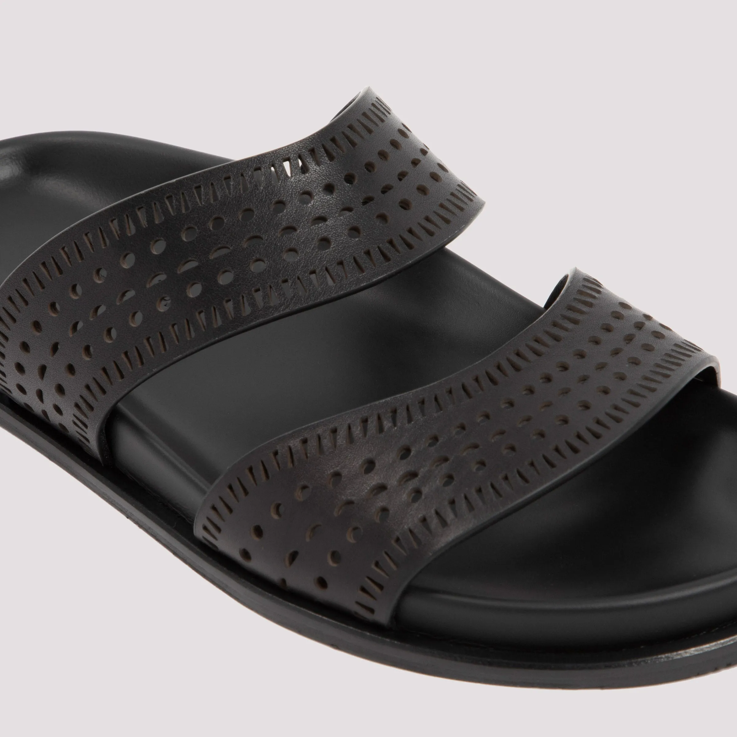 Alaïa Strap Flat Mules