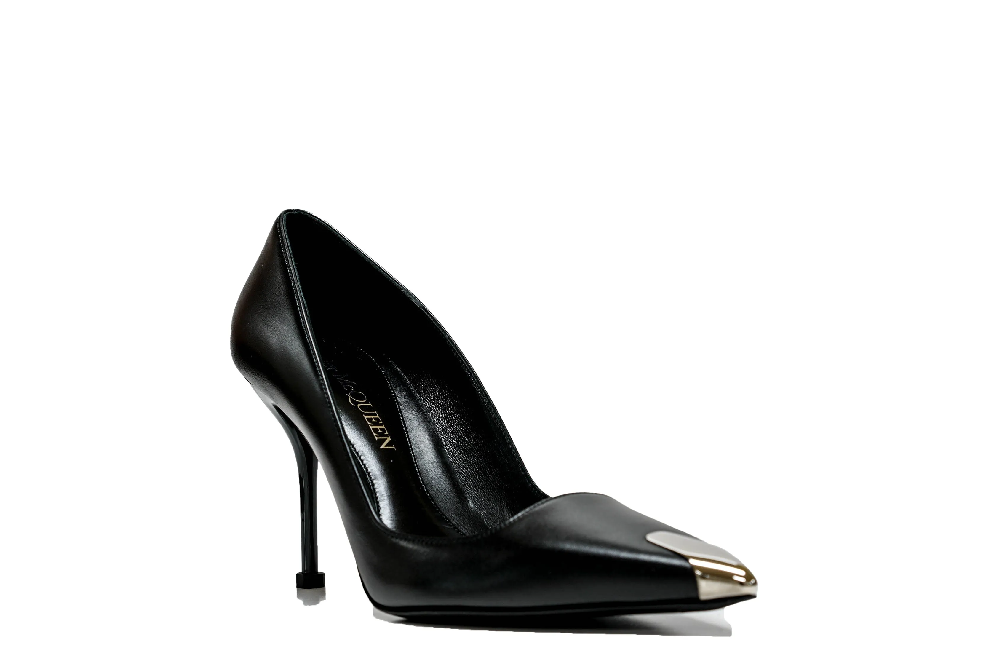 Alexander McQueen Women's Black & Silver Pumps 757495 - 30% OFF