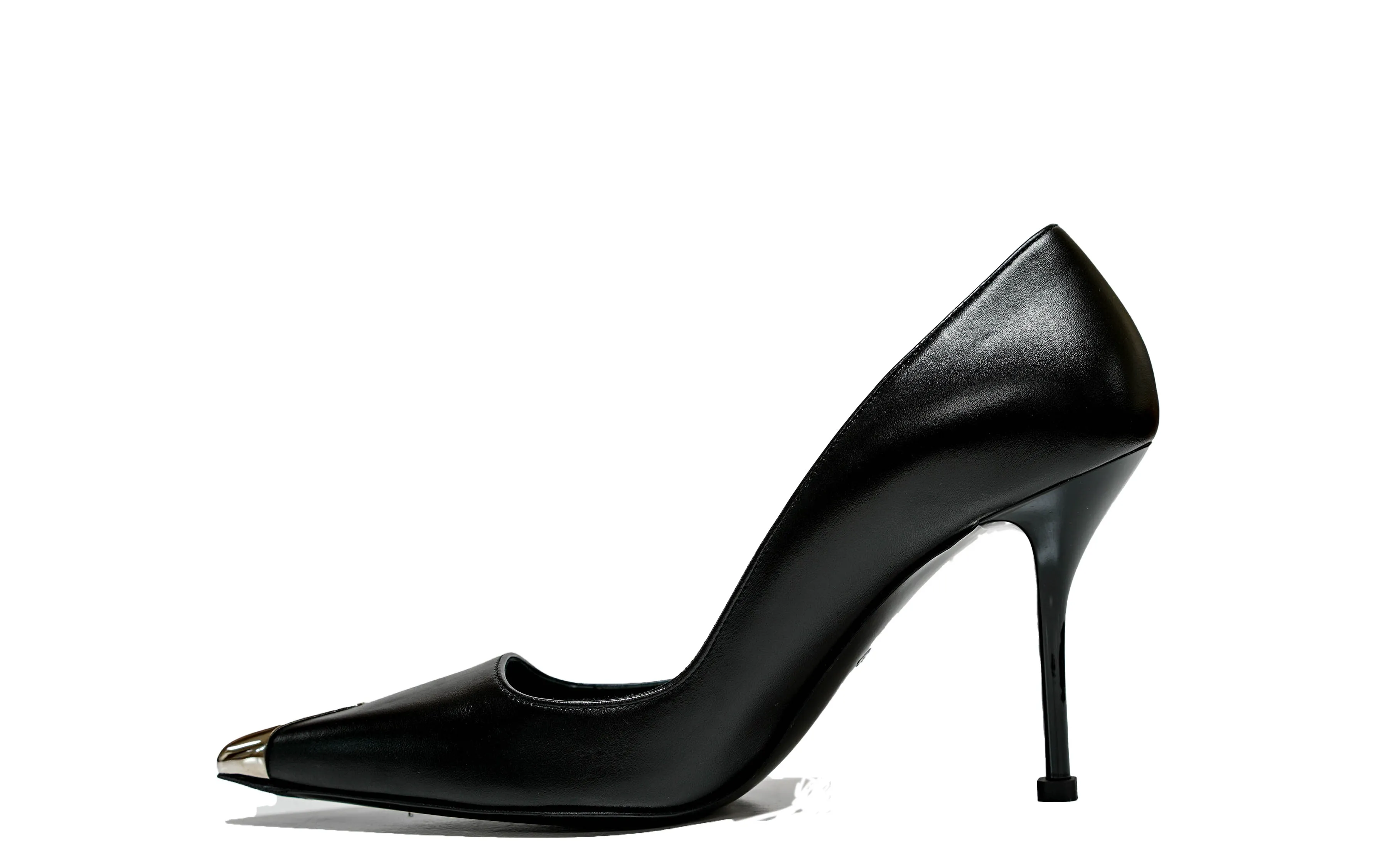 Alexander McQueen Women's Black & Silver Pumps 757495 - 30% OFF