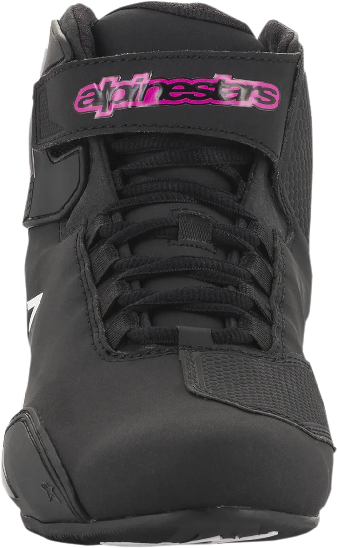 ALPINESTARS Women's Sektor Shoes - Black/Pink - US 10 2515719103910