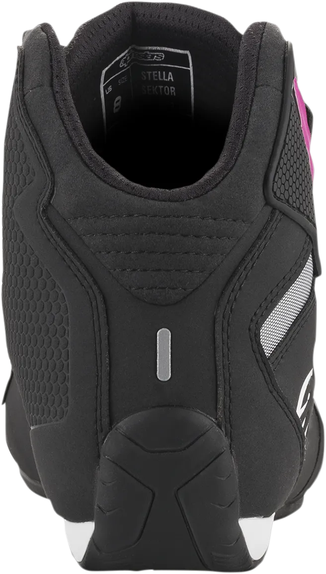 ALPINESTARS Women's Sektor Shoes - Black/Pink - US 10 2515719103910