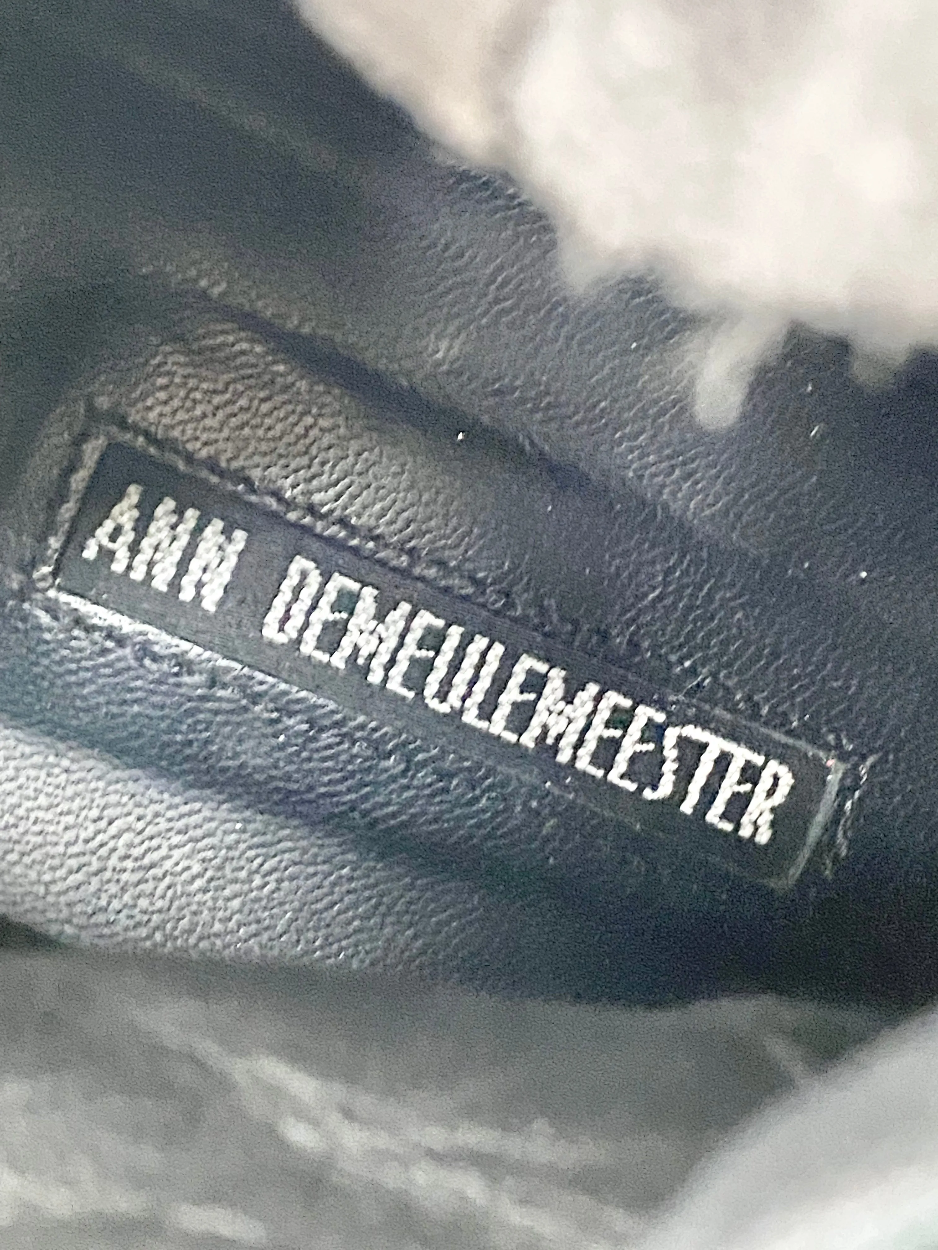 Ann Demeulemeester Olive Green Combat Boots