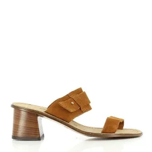 Antichi Romani 847 Rum Tan Slide Heels
