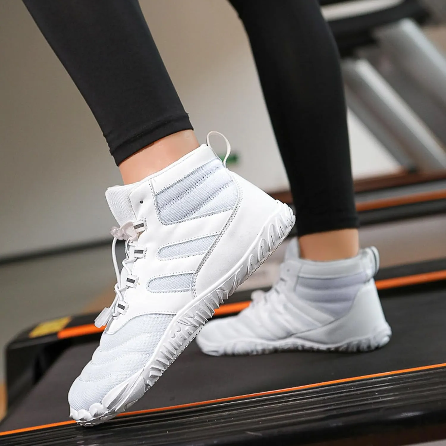 Arch Support Non Slip Minimalist Shoes for Men Lightweight Breathable Slip On Running Shoe Memory Foam Sneaker