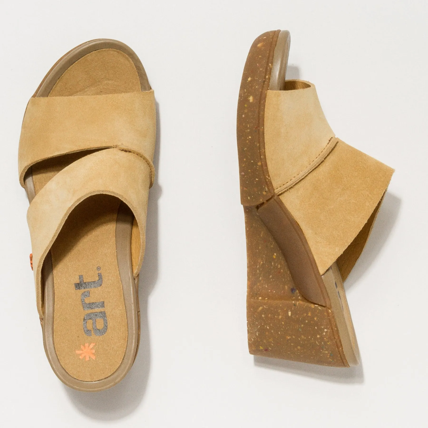 ART 1670 Rotterdam Skin Back Women's Wedge Sandal