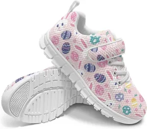 Athletic Sneaker for Boys Girls Casual Hiking Shoes Non Slip Tennis Fitness Walking Strap Sneakers