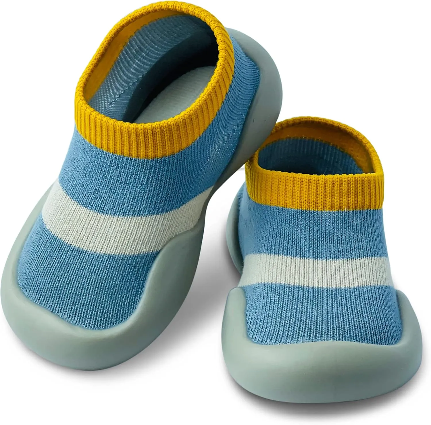 Baby Shoes Boys Girls First Walking Shoes Non Slip Soft Sole Sneakers Toddler Infant Babygirl Sock Shoes…