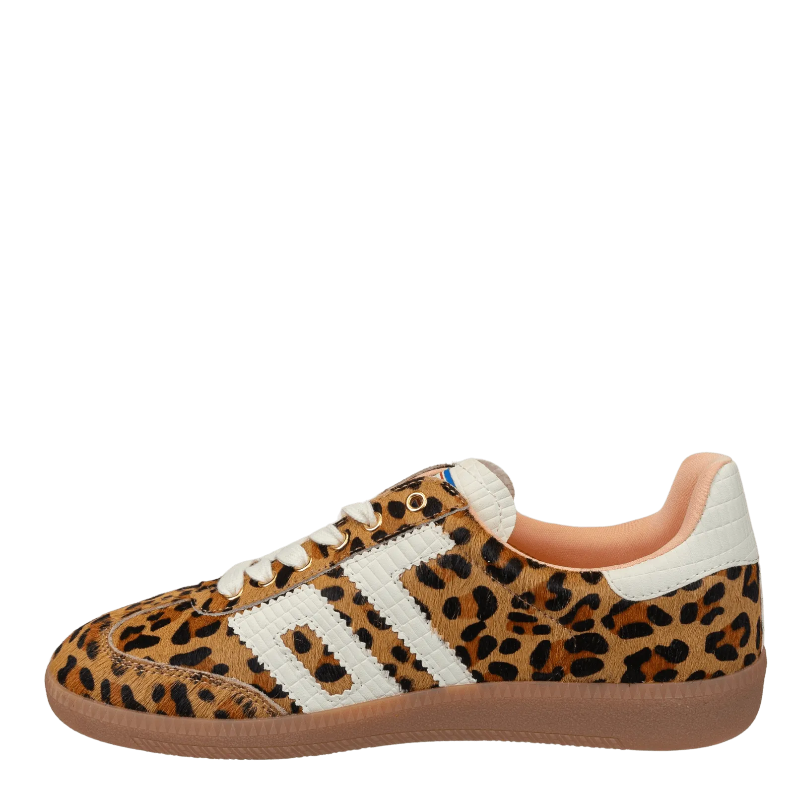 Back 70 Streetwear Cloud Sneakers in Leopard Camel