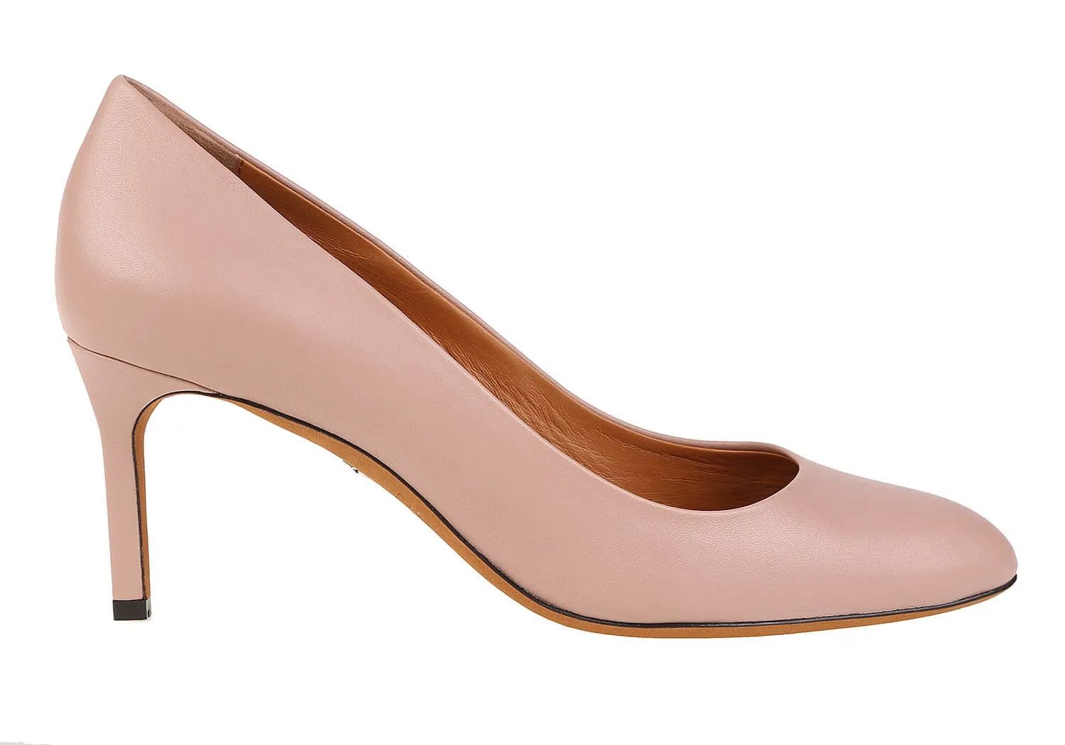 Bally Edita  6210551 Women's Nude Leather Pumps US 6.5 MSRP $475