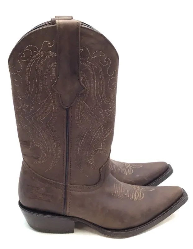 Baron Women's Brown Western Boots - Size 6.5