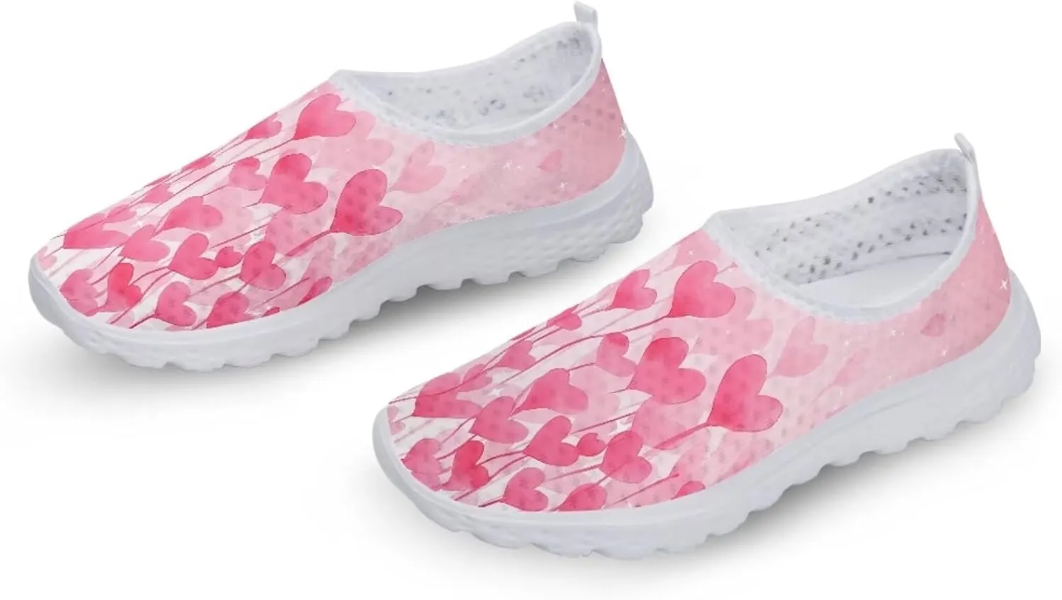Bigcardesigns Fashion Women's Walking Shoes Sport Sneakers Breathable Mesh Loafers