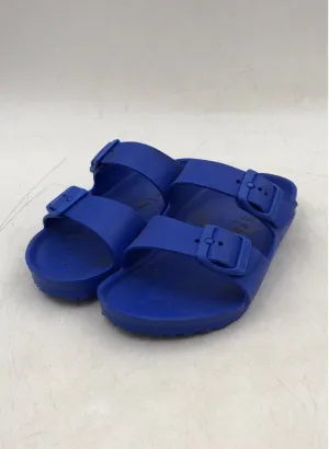 Birkenstock Women's Blue Slide Sandal - Size 3