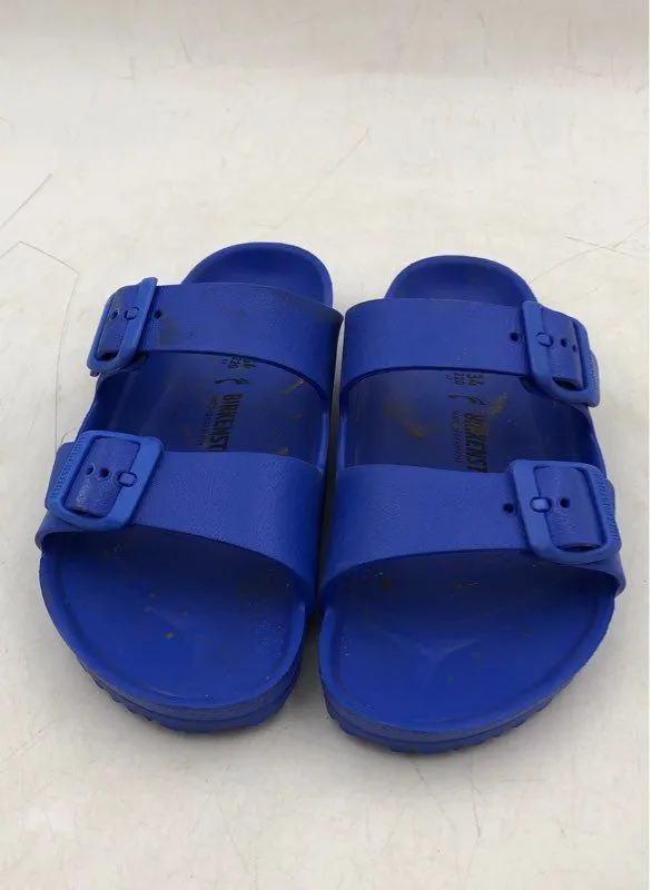 Birkenstock Women's Blue Slide Sandal - Size 3