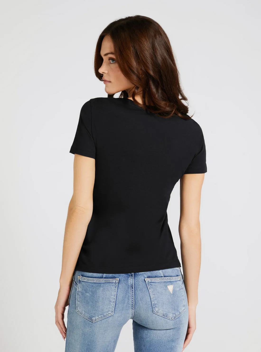 Black Script Logo T-Shirt
