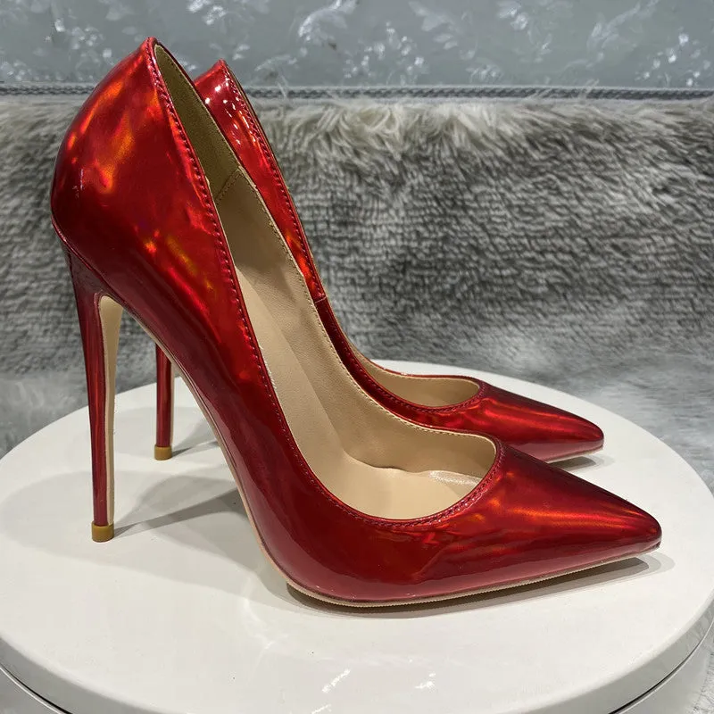 Blaze Mirror Women's High Heel Stiletto Pumps