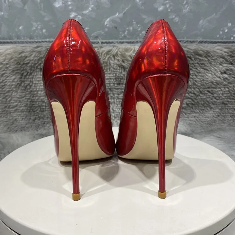 Blaze Mirror Women's High Heel Stiletto Pumps