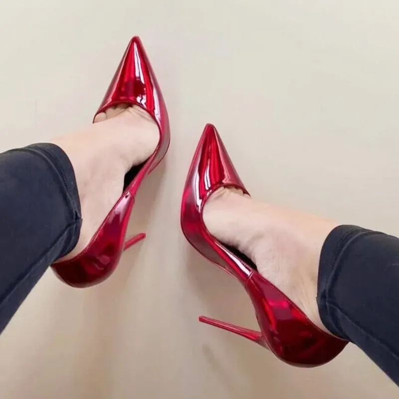 Blaze Mirror Women's High Heel Stiletto Pumps
