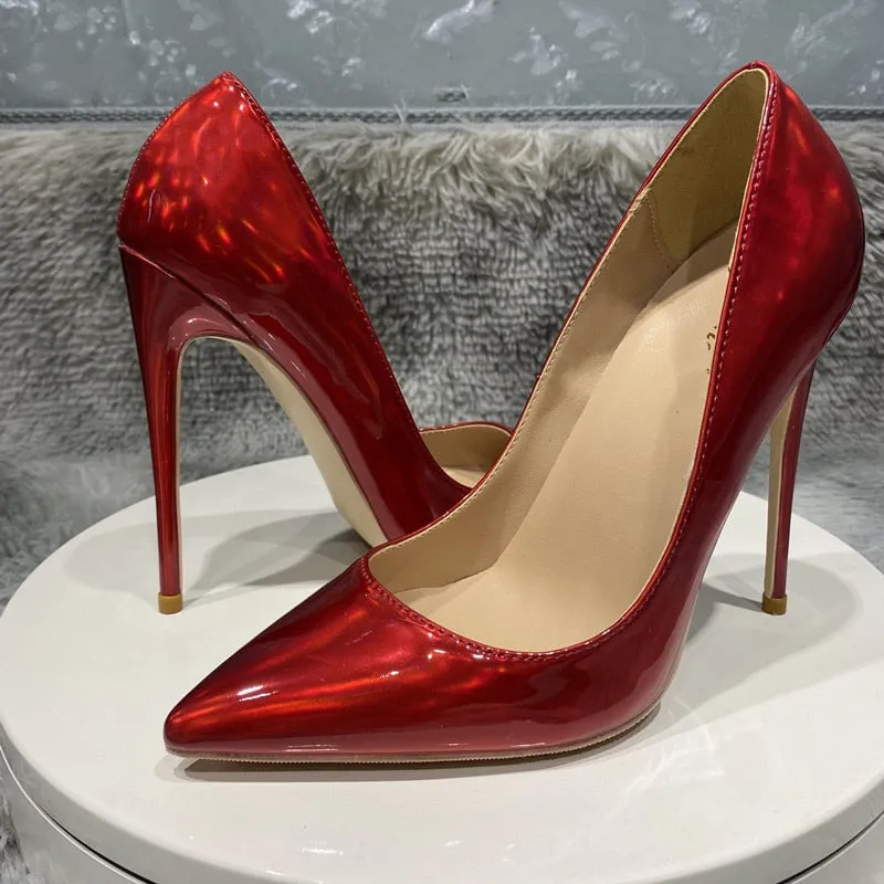 Blaze Mirror Women's High Heel Stiletto Pumps
