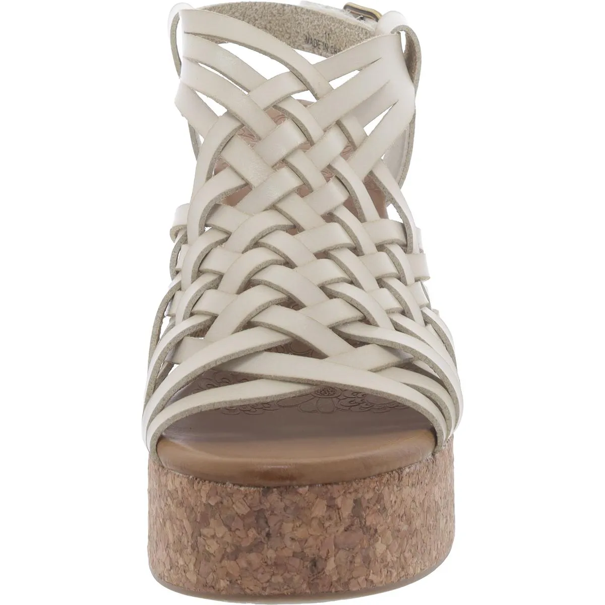 Blowfish Womens Pandorea Faux Leather Block Heel Gladiator Sandals