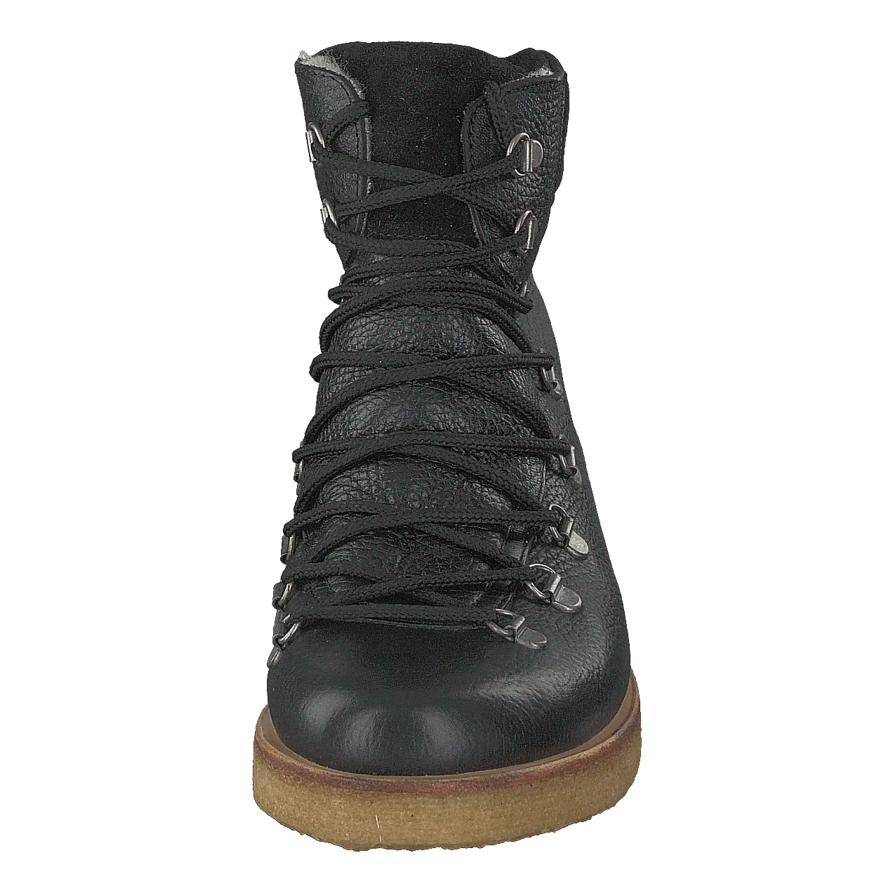 Boot With Laces And D-rings Black