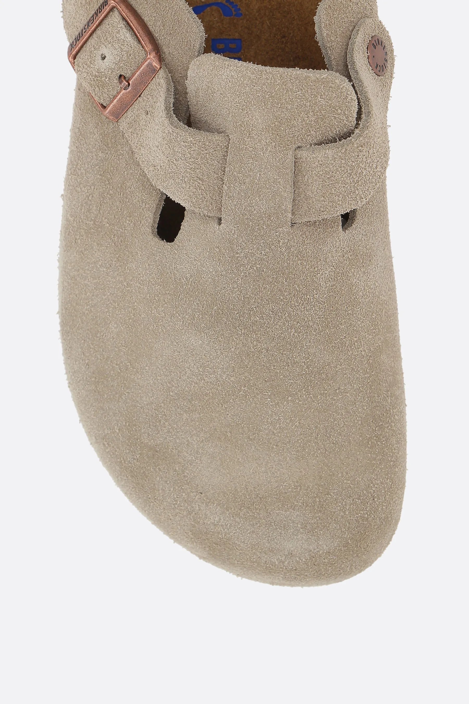 Boston BS suede flat mules (Narrow Fit)
