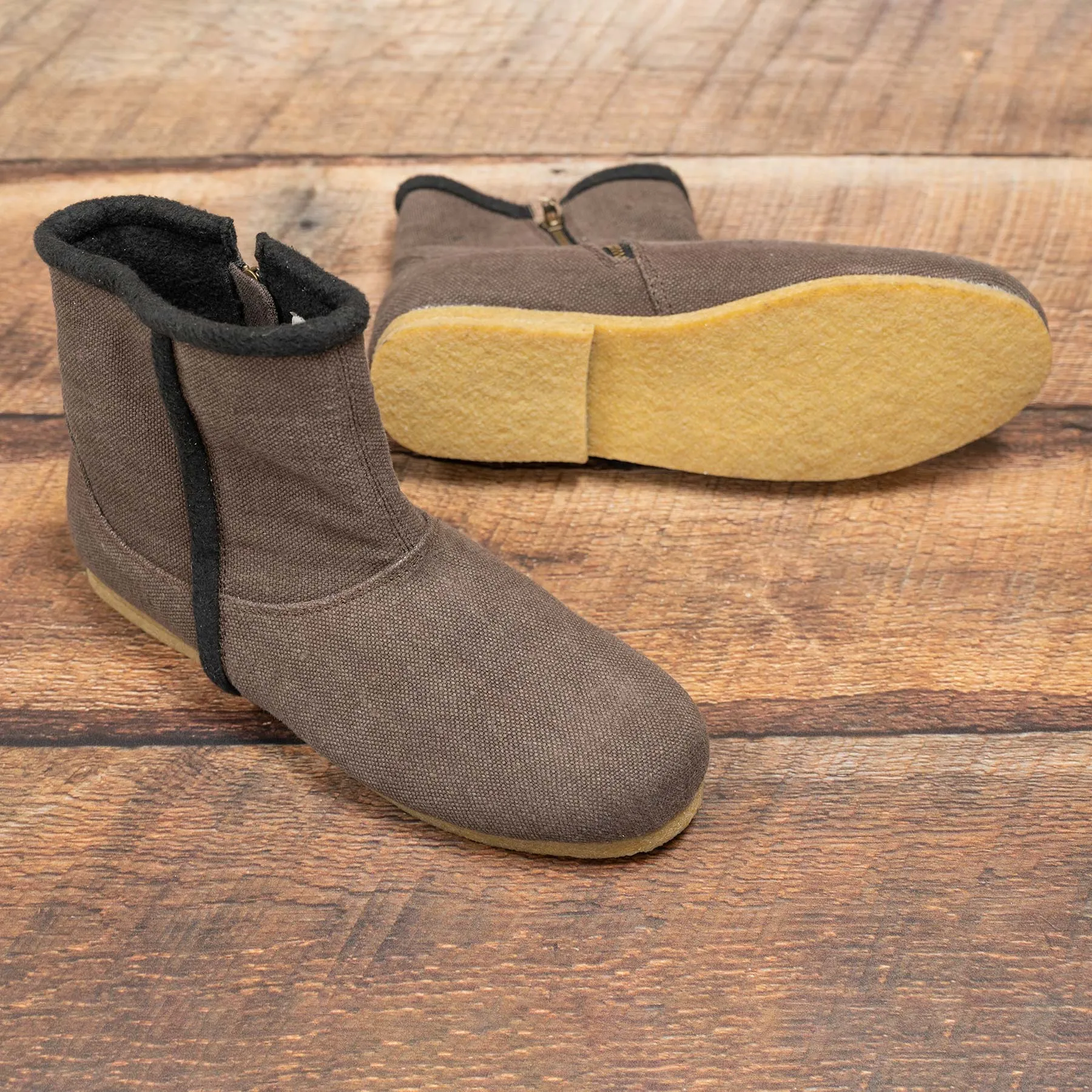 BOSTONEER Unisex Warm Urban Hemp Boots (Women's & Men's Sizes)