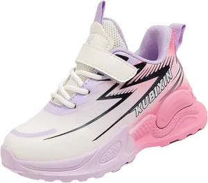 Boys Basketball Shoes, Kids High Top Sneakers, Youth Thick Sole Non Slip Comfortable Shoes with Big Girls High Tops