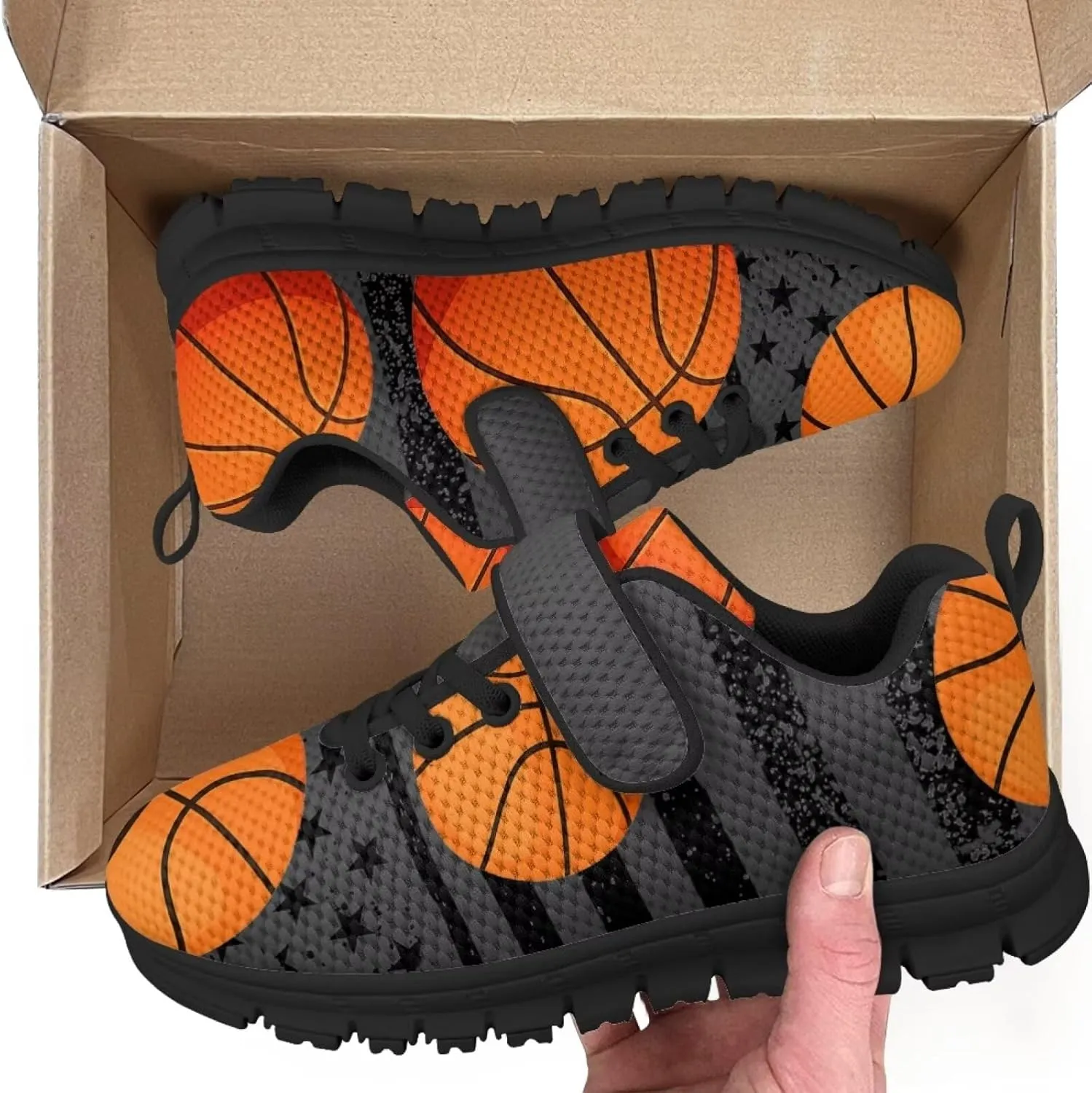 Boys Girls Ball Sneakers Athletic Shoes Non Slip Running Tennis Fitness Sneaker for Little Kid