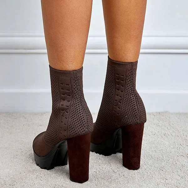 Braided Boho Cutout Boots