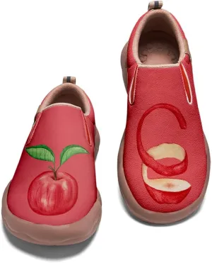 Casual Shoes for Women Art Painted Slip On Loafers Lightweight Fashion Travel Walking Sneaker
