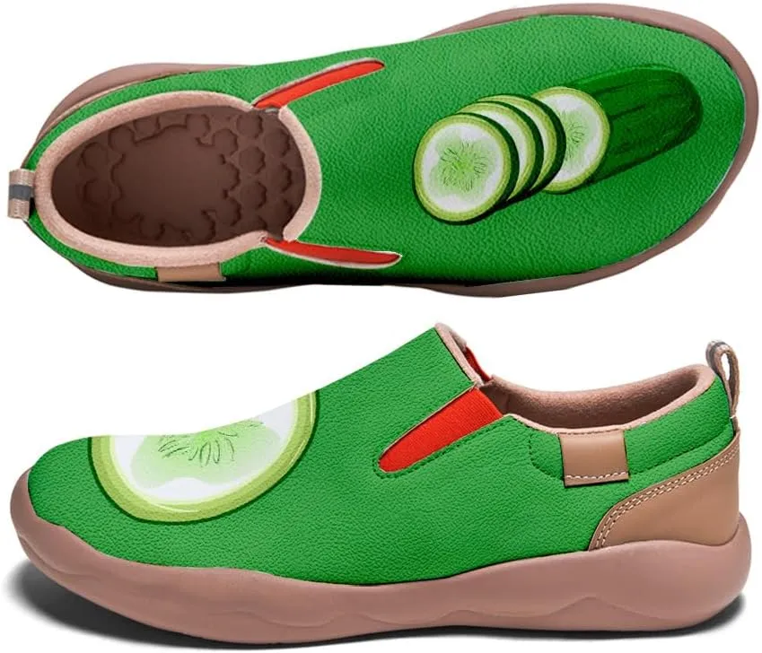 Casual Shoes for Women Art Painted Slip On Loafers Lightweight Fashion Travel Walking Sneaker