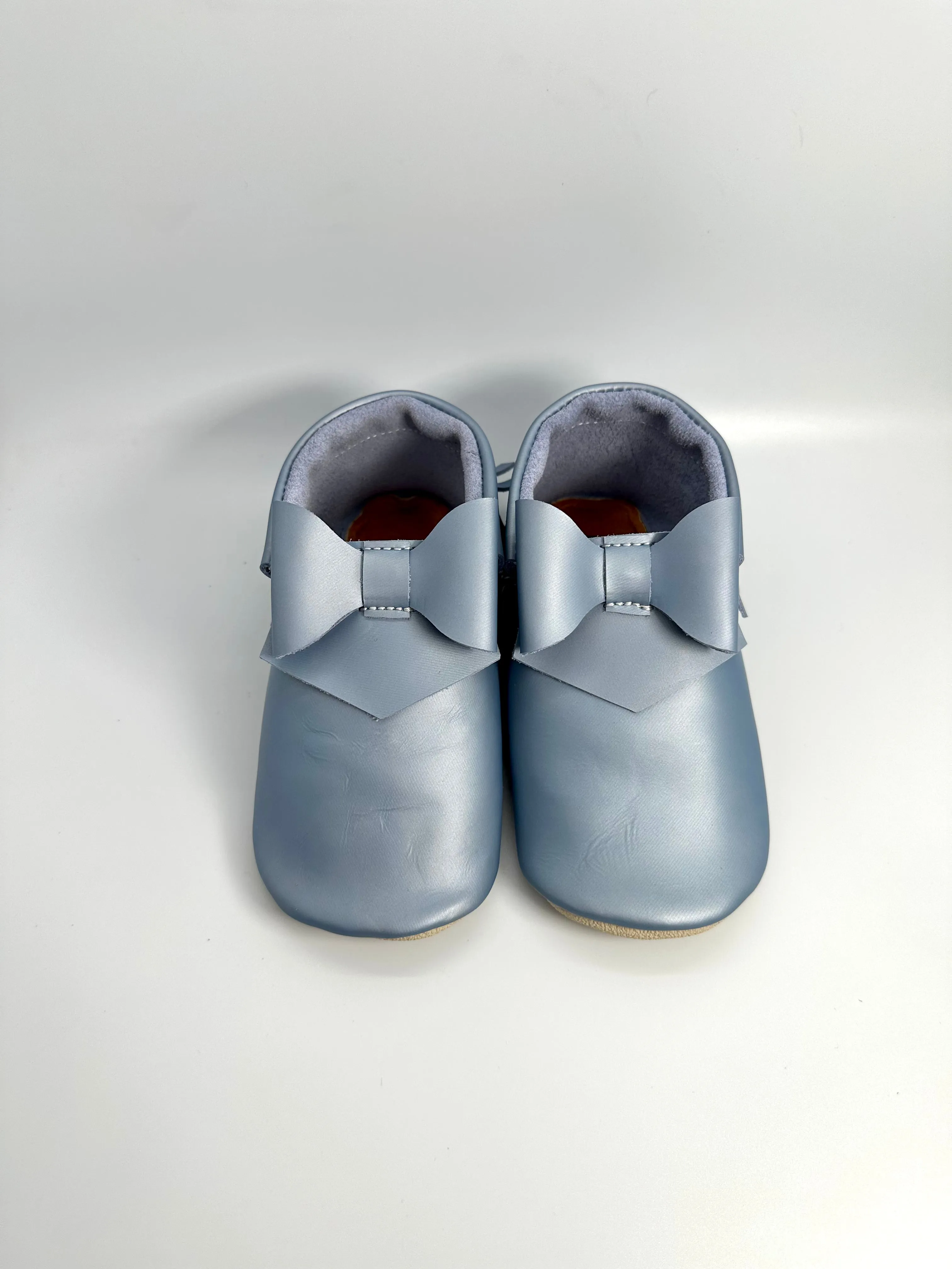 Celestial Blue Bow Mocs