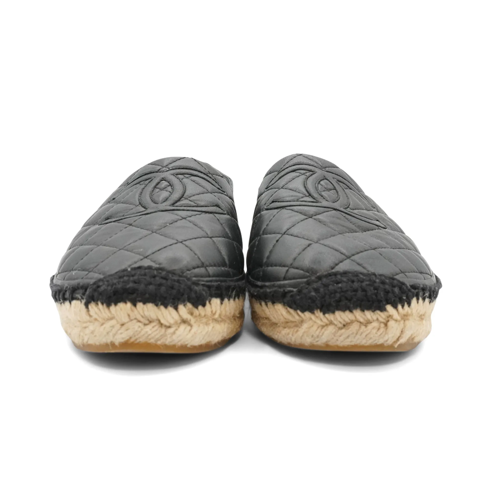 Chanel 'CC Quilted' Espadrille - Women's 40