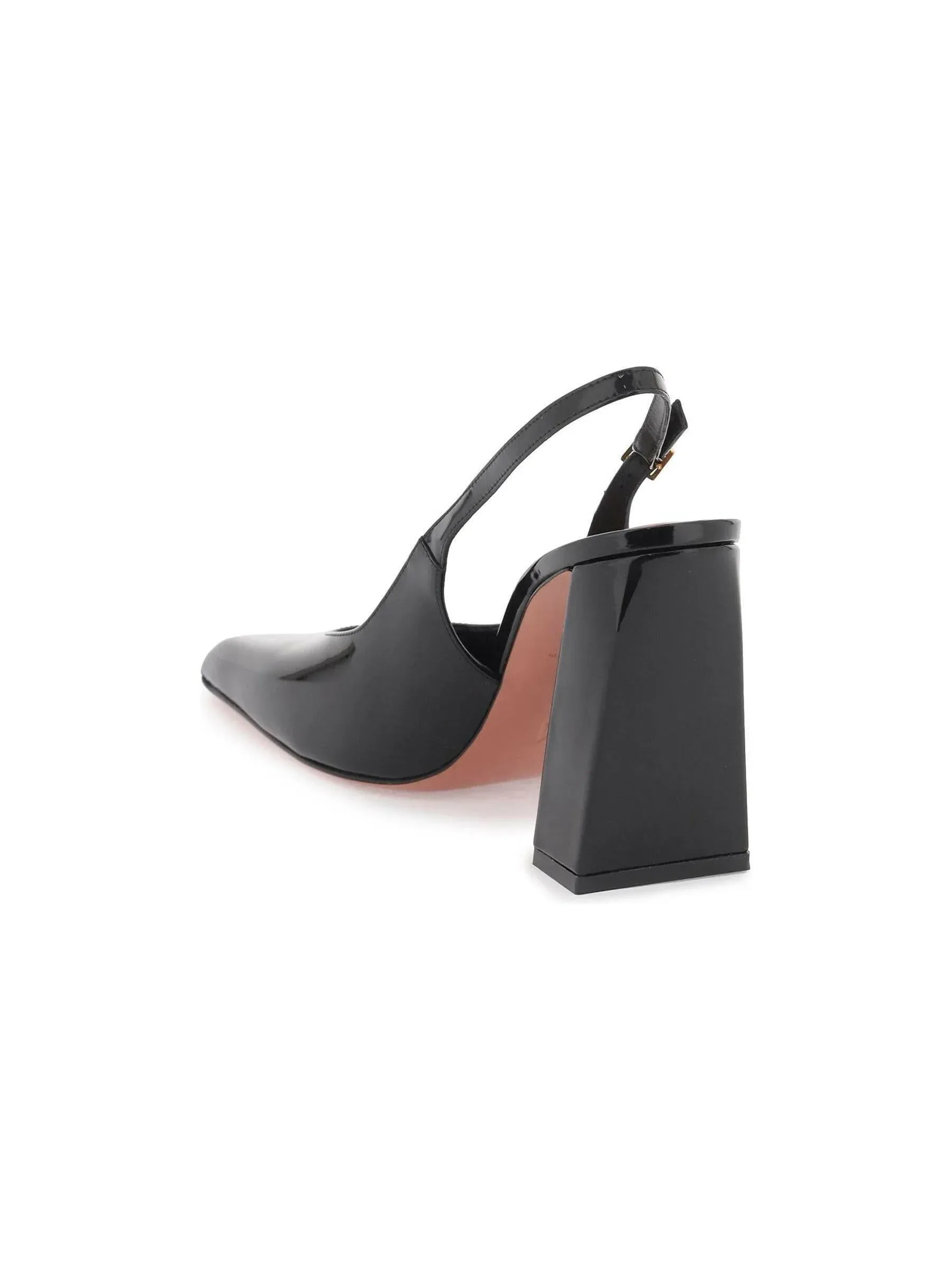 Charlotte 95 Patent Slingback Pumps