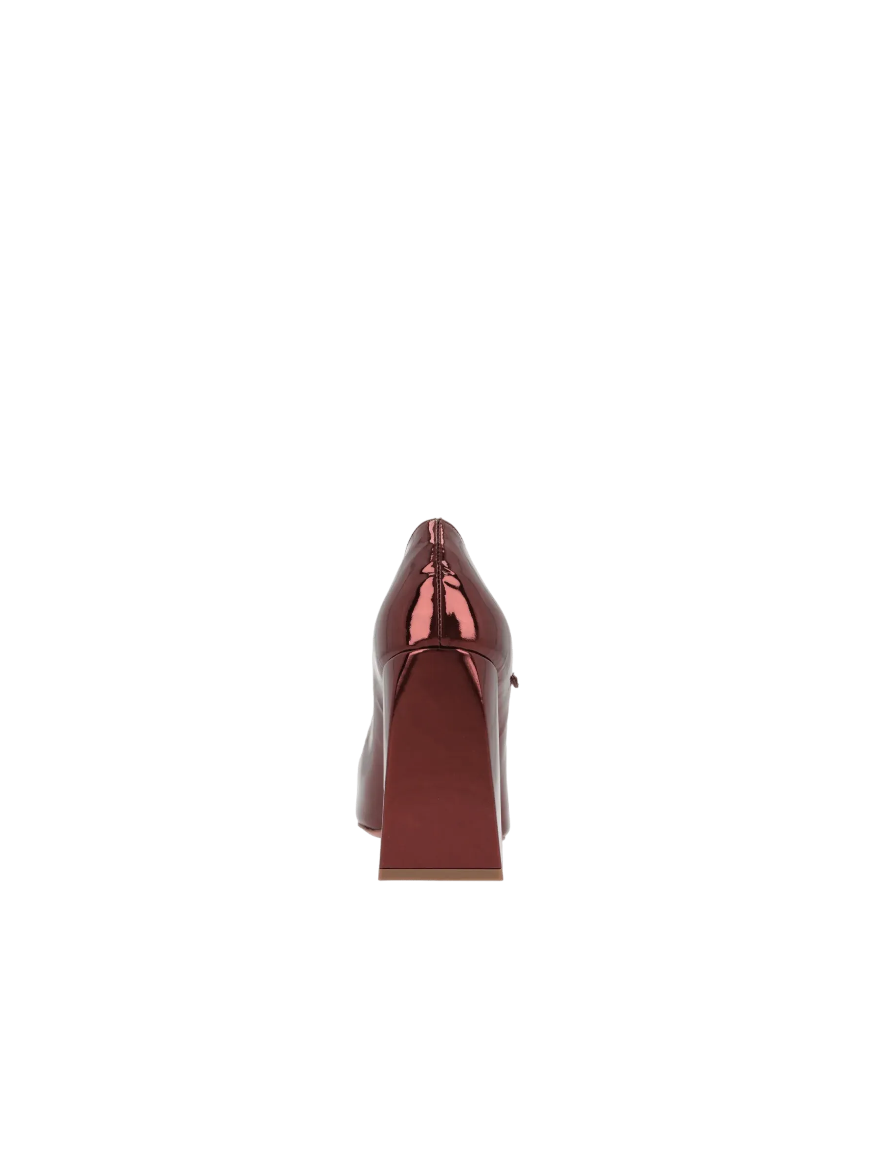 Charlotte Mirror-Effect Leather Mary-Jane Shoes