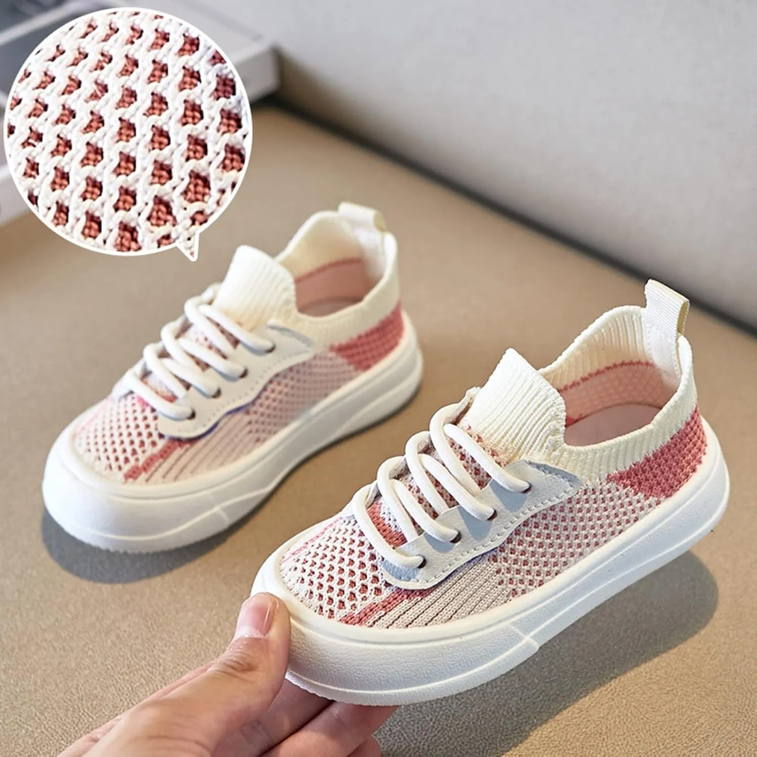 Children Shoes Fashion Flat Sneakers Boys and Girls Casual Breathable Sneakers Kids Size 4 Shoes
