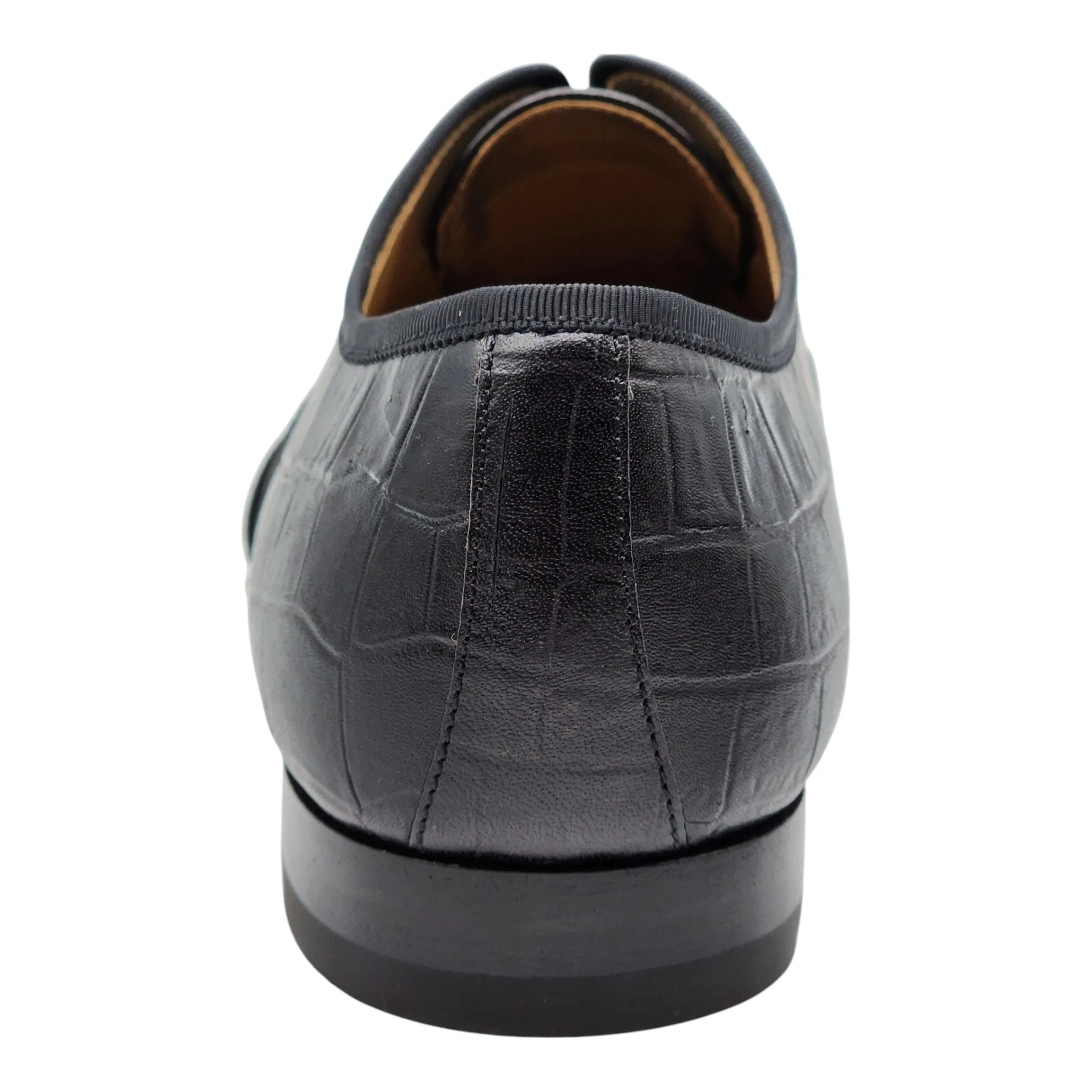 Christian Louboutin Alpha Male Suede and Leather Oxford Shoes - Black - EU 42 / US 9