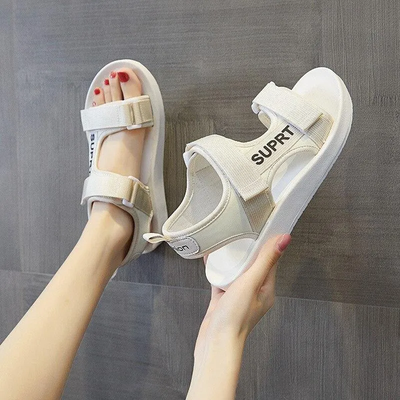 Chunky Sandals Women Summer Fashion Flats