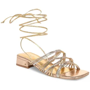 Circus by Sam Edelman Womens Patent Cushioned Footbed Gladiator Sandals