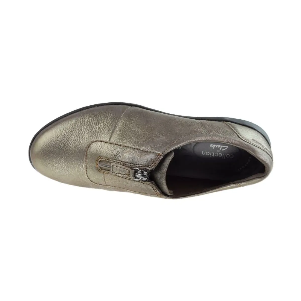 Clarks Kayleigh Sail Loafer Women's Shoes Metallic