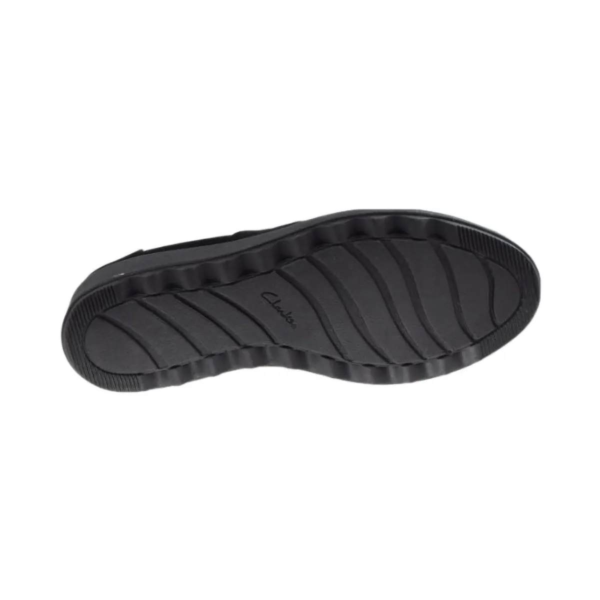 Clarks Sharon Form Suede Women's Shoes Black