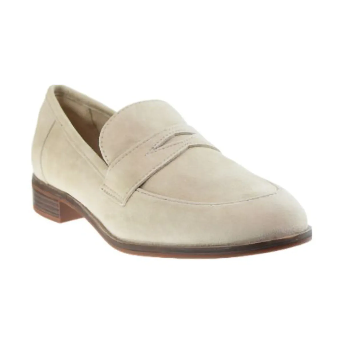 Clarks Trish Rose Women's Shoes Light Taupe Suede