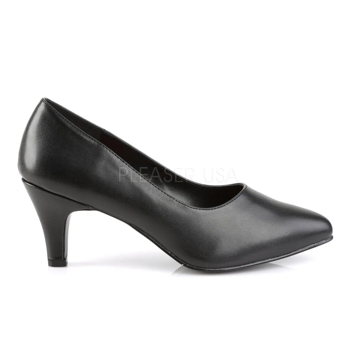 Classic Pump with 3-inch Block Heel 3-colors DIV-420