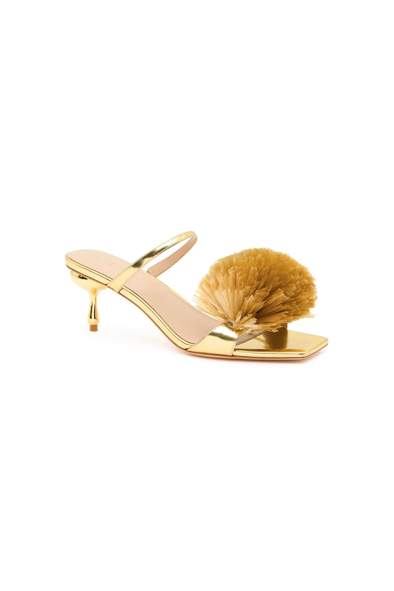 Clea Fringe Low Droplet Heel