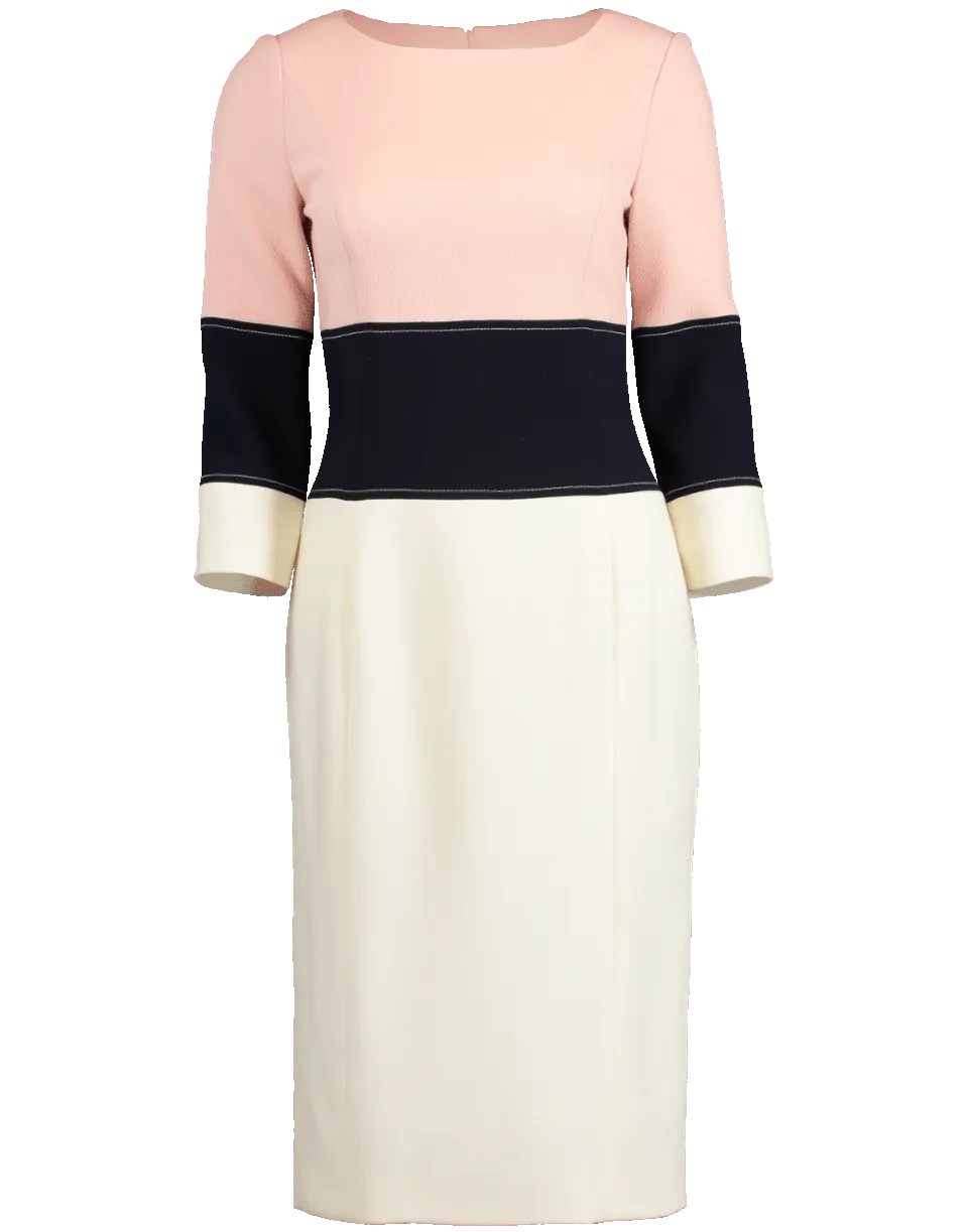 Colorblock Dress