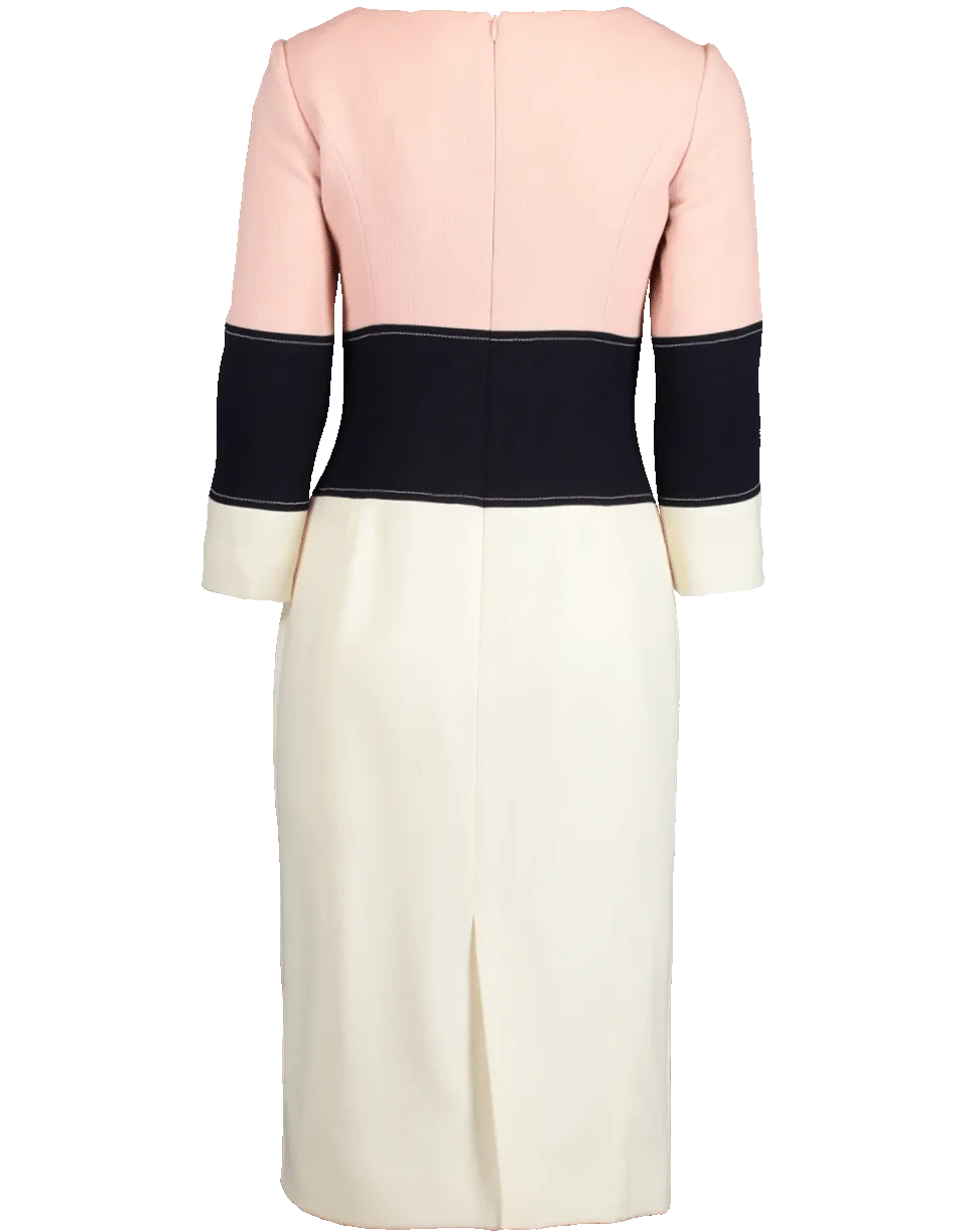 Colorblock Dress