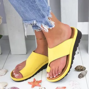 Comfy Platform Flat Sole Sandals